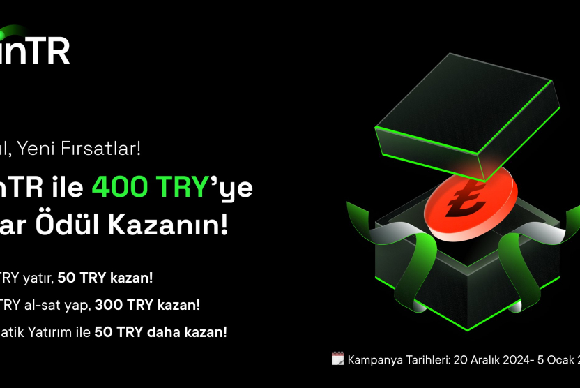 CoinTR ile 2025’i Kutla, 400 TL’ye Kadar Ödül Kazan!