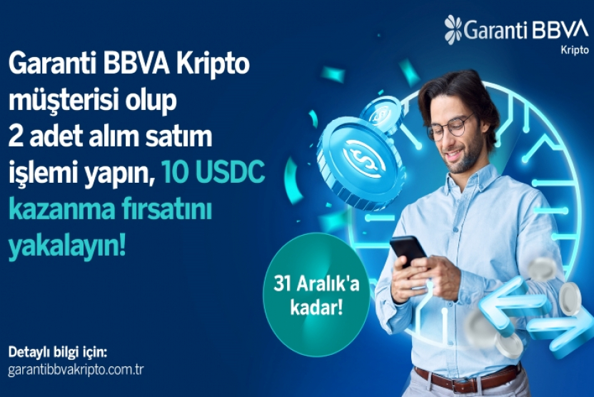 Garanti BBVA Kripto Aralık Kampanyası!