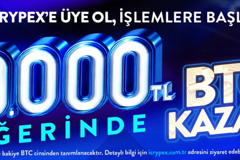 ICRYPEX'ten 10.000 TL Hediye