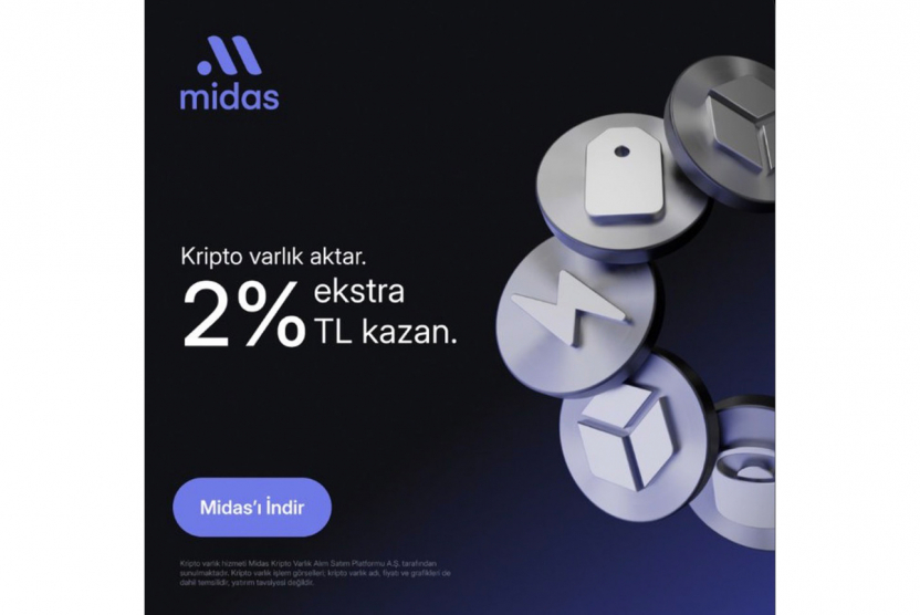Midas Kullanıcılarına Özel %2 Ekstra
