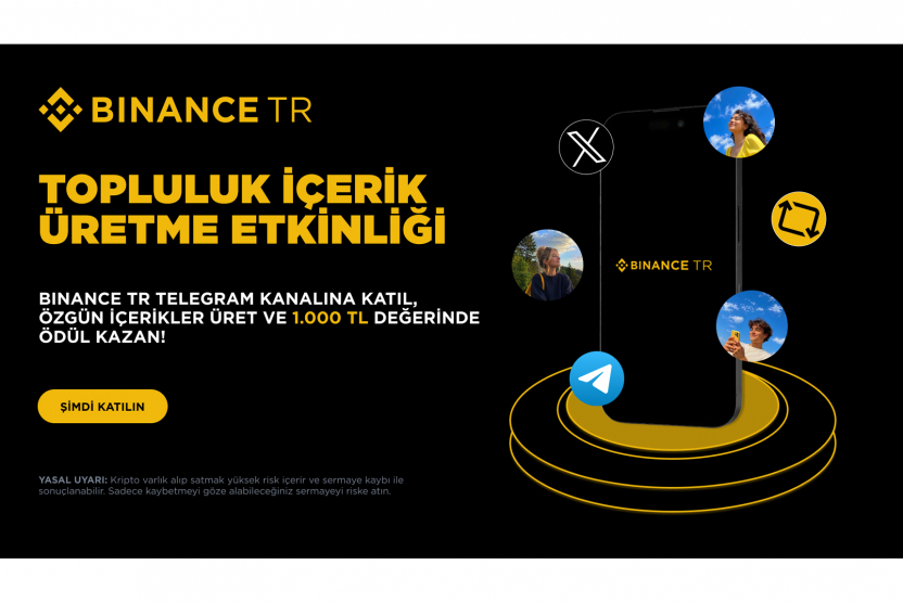 Binance TR Topluluk İçerik Üretme Etkinliği