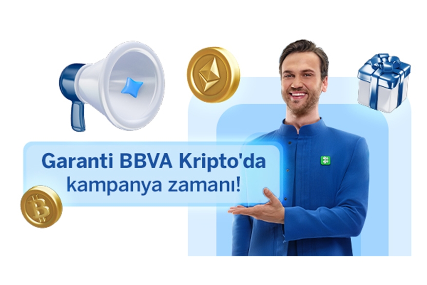 GARANTİ BBVA KRİPTO’DA İLK İŞLEM KAMPANYASI