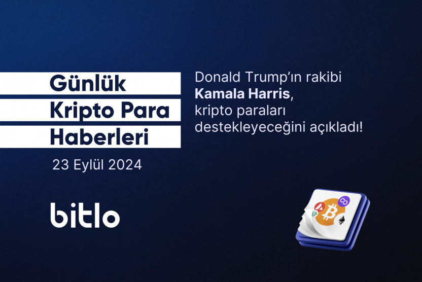 Kamala Harris'ten kripto açıklaması! | Günlük Kripto Para Haberleri